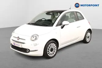 Fiat 500 Dolcevita Manual Petrol-Electric Hybrid Hatchback - Stock Number (1516688) - Passenger side front corner