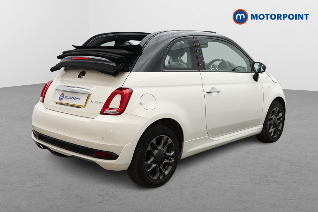 Fiat 500 Hey Google Manual Petrol-Electric Hybrid Convertible - Stock Number (1502071) - Drivers side rear corner