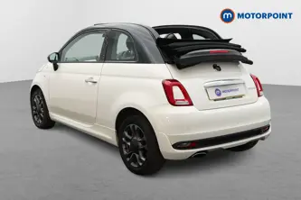 Fiat 500 Hey Google Manual Petrol-Electric Hybrid Convertible - Stock Number (1502071) - Passenger side rear corner