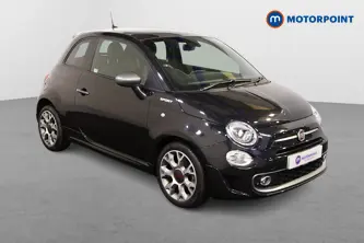 Fiat 500 Sport Manual Petrol-Electric Hybrid Hatchback - Stock Number (1512646) - Drivers side front corner