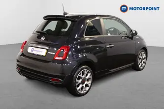 Fiat 500 Sport Manual Petrol-Electric Hybrid Hatchback - Stock Number (1512646) - Drivers side rear corner