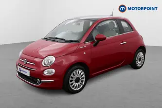 Fiat 500 Dolcevita Manual Petrol-Electric Hybrid Hatchback - Stock Number (1513321) - Passenger side front corner