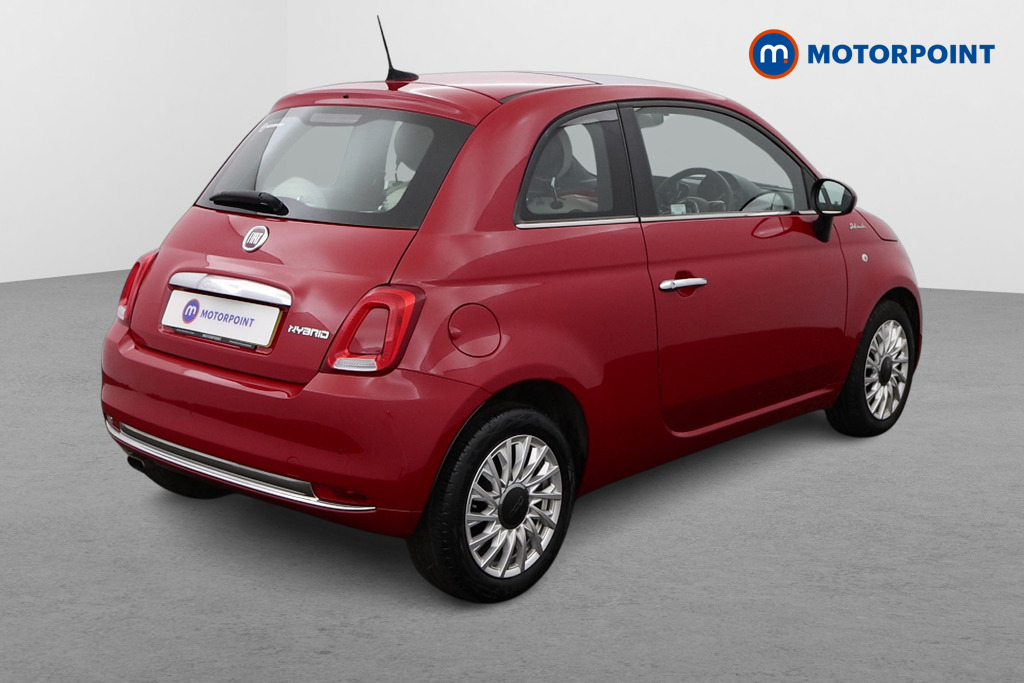 Fiat 500 Dolcevita Manual Petrol-Electric Hybrid Hatchback - Stock Number (1513321) - Drivers side rear corner