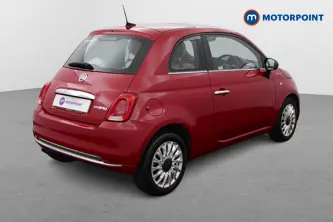 Fiat 500 Dolcevita Manual Petrol-Electric Hybrid Hatchback - Stock Number (1513321) - Drivers side rear corner