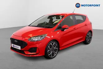 Ford Fiesta St-Line X Edition Manual Petrol-Electric Hybrid Hatchback - Stock Number (1514424) - Passenger side front corner