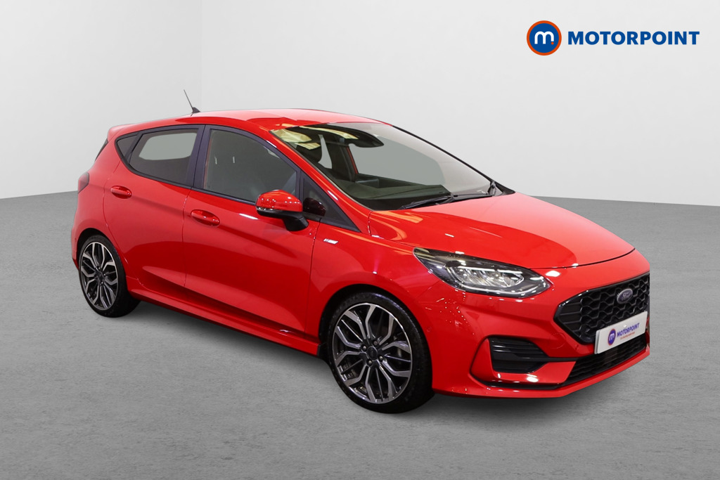 Ford Fiesta St-Line X Edition Manual Petrol-Electric Hybrid Hatchback - Stock Number (1514424) - Drivers side front corner