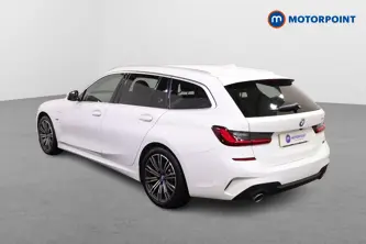 BMW 3 Series M Sport Automatic Petrol Plug-In Hybrid Estate - Stock Number (1514495) - Passenger side rear corner