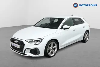 Audi A3 S Line Manual Petrol Hatchback - Stock Number (1514602) - Passenger side front corner