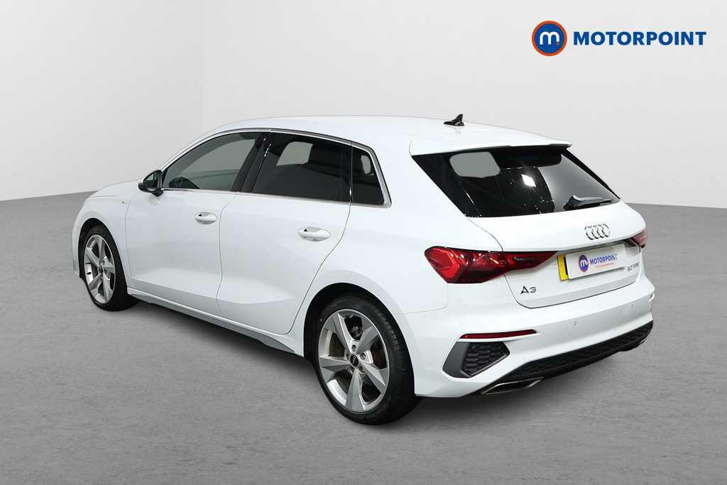 Audi A3 S Line Manual Petrol Hatchback - Stock Number (1514602) - Passenger side rear corner