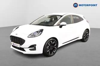 Ford Puma St-Line X Manual Petrol-Electric Hybrid SUV - Stock Number (1515170) - Passenger side front corner