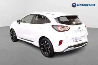 Ford Puma St-Line X Manual Petrol-Electric Hybrid SUV - Stock Number (1515170) - Passenger side rear corner