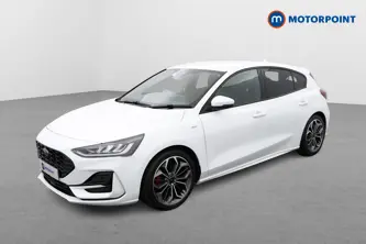 Ford Focus St-Line X Automatic Petrol-Electric Hybrid Hatchback - Stock Number (1515266) - Passenger side front corner