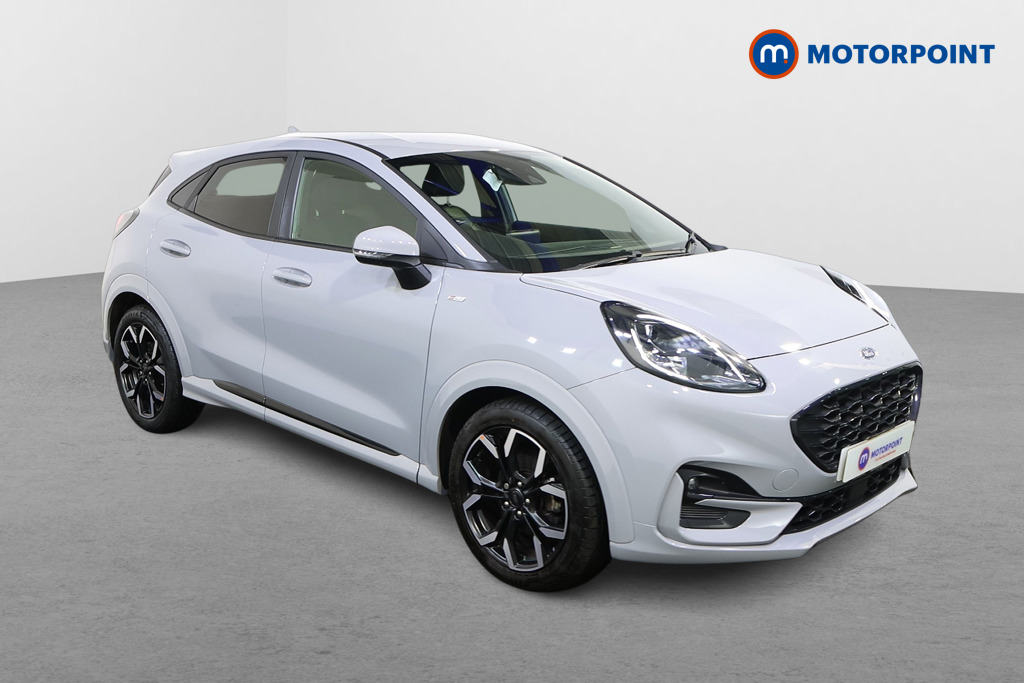 Ford Puma St-Line X Manual Petrol-Electric Hybrid SUV - Stock Number (1515447) - Drivers side front corner