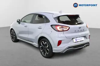 Ford Puma St-Line X Manual Petrol-Electric Hybrid SUV - Stock Number (1515447) - Passenger side rear corner