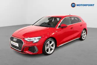 Audi A3 S Line Manual Petrol Hatchback - Stock Number (1516427) - Passenger side front corner