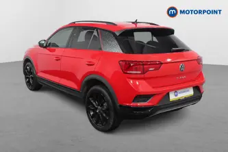 Volkswagen T-Roc Black Edition Automatic Petrol SUV - Stock Number (1516891) - Passenger side rear corner