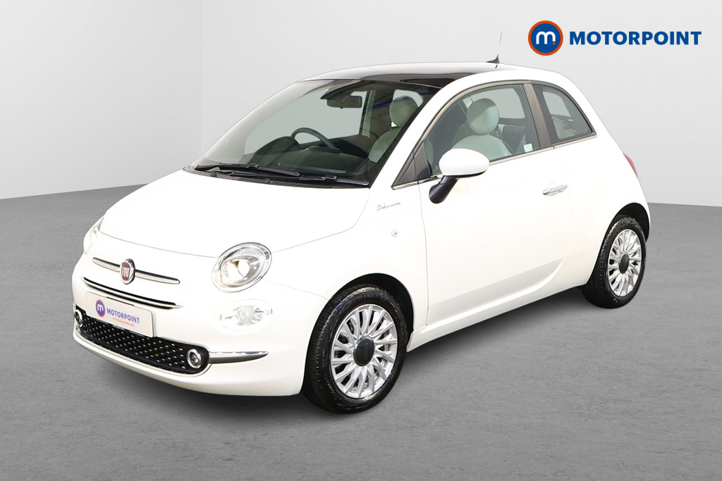 Fiat 500 Dolcevita Manual Petrol-Electric Hybrid Hatchback - Stock Number (1516925) - Passenger side front corner