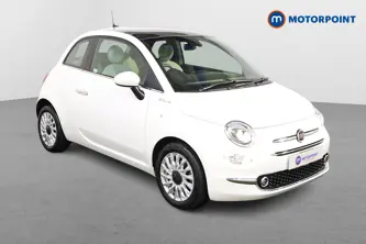 Fiat 500 Dolcevita Manual Petrol-Electric Hybrid Hatchback - Stock Number (1516925) - Drivers side front corner