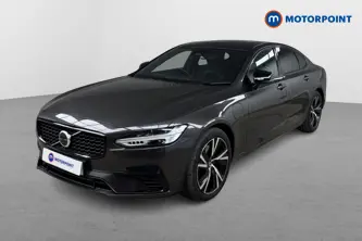 Volvo S90 R Design Automatic Petrol Plug-In Hybrid Saloon - Stock Number (1517592) - Passenger side front corner