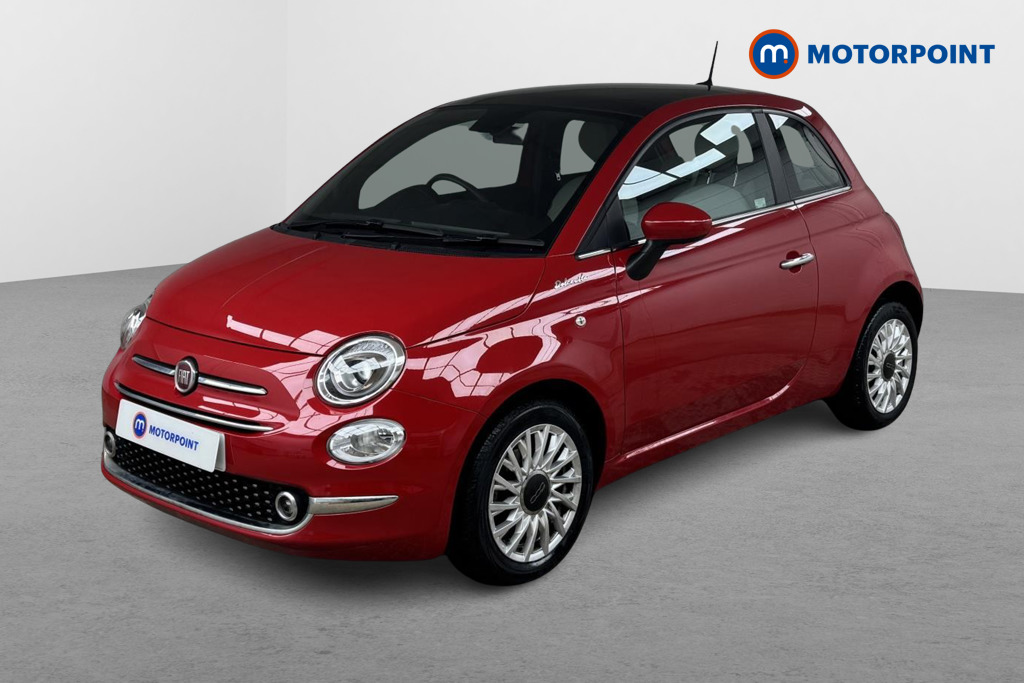 Fiat 500 Dolcevita Manual Petrol-Electric Hybrid Hatchback - Stock Number (1516492) - Passenger side front corner