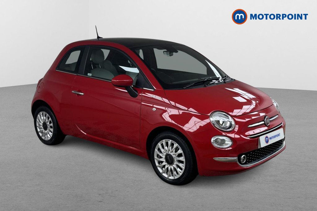 Fiat 500 Dolcevita Manual Petrol-Electric Hybrid Hatchback - Stock Number (1516492) - Drivers side front corner