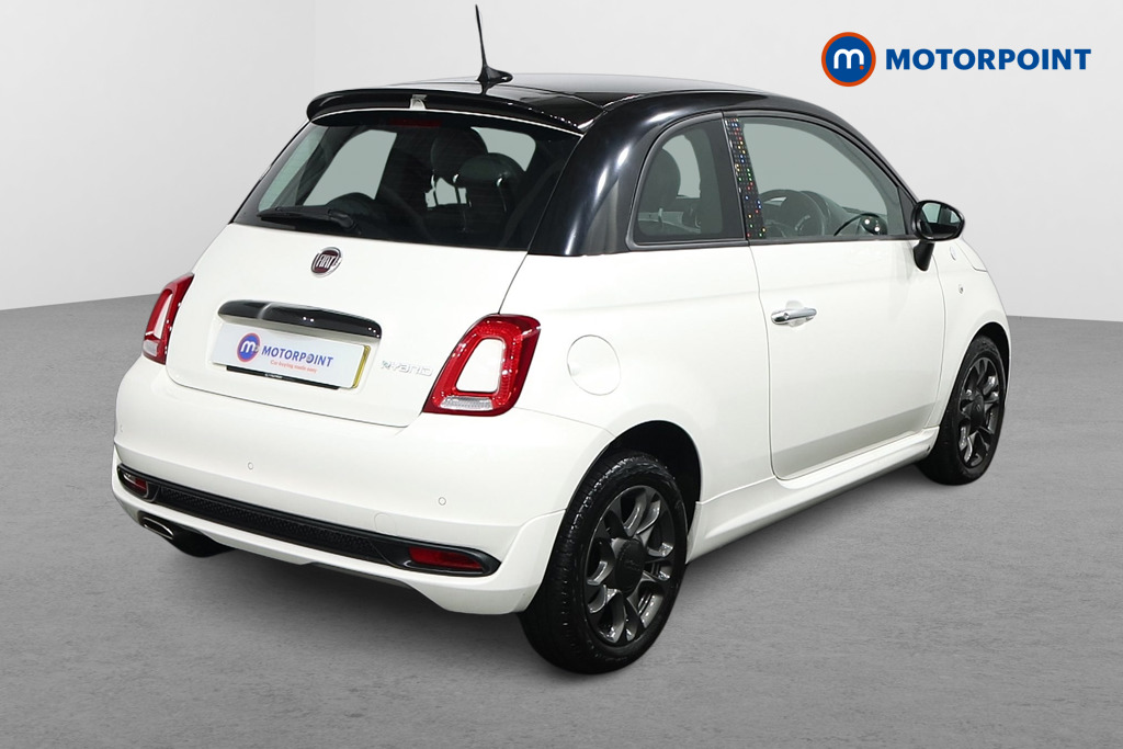 Fiat 500 Hey Google Manual Petrol-Electric Hybrid Hatchback - Stock Number (1516554) - Drivers side rear corner