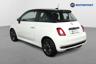 Fiat 500 Hey Google Manual Petrol-Electric Hybrid Hatchback - Stock Number (1516554) - Passenger side rear corner