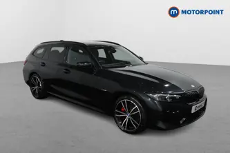 BMW 3 Series M Sport Automatic Petrol Plug-In Hybrid Estate - Stock Number (1517346) - Drivers side front corner