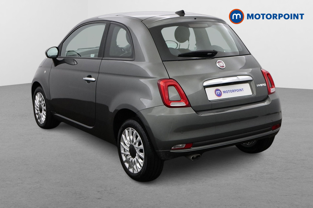 Fiat 500 Lounge Manual Petrol-Electric Hybrid Hatchback - Stock Number (1517736) - Passenger side rear corner