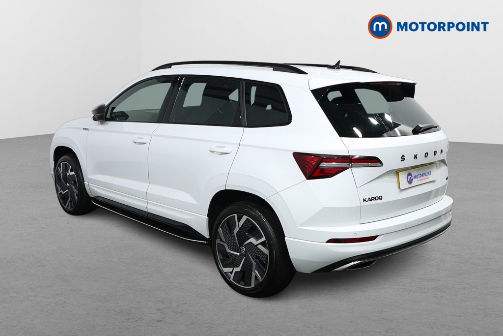 Skoda Karoq Sportline Automatic Diesel SUV - Stock Number (1516191) - Passenger side rear corner