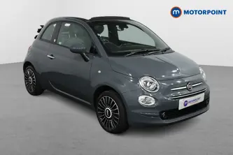 Fiat 500 Launch Edition Manual Petrol-Electric Hybrid Convertible - Stock Number (1516765) - Drivers side front corner