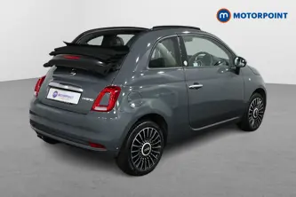 Fiat 500 Launch Edition Manual Petrol-Electric Hybrid Convertible - Stock Number (1516765) - Drivers side rear corner