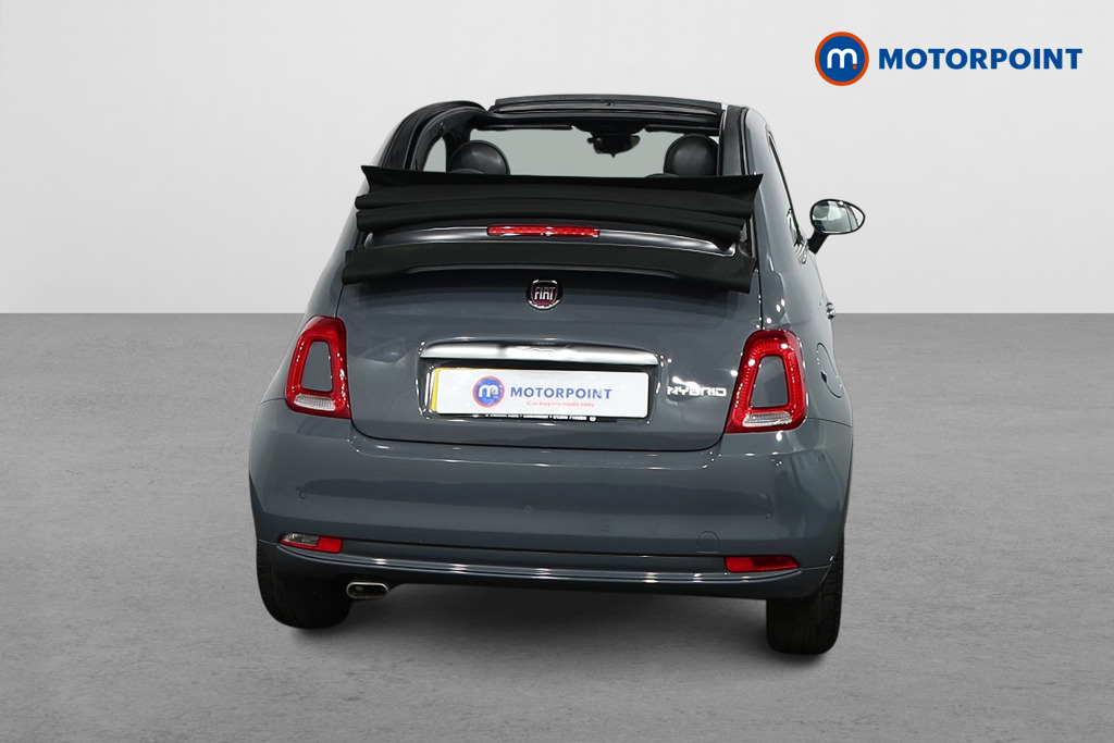 Fiat 500 Launch Edition Manual Petrol-Electric Hybrid Convertible - Stock Number (1516765) - Rear bumper