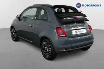 Fiat 500 Launch Edition Manual Petrol-Electric Hybrid Convertible - Stock Number (1516765) - Passenger side rear corner