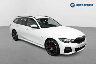 BMW 3 Series M Sport Automatic Petrol Plug-In Hybrid Estate - Stock Number (1517776) - Drivers side front corner