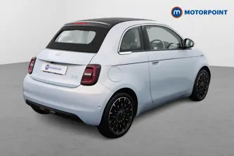 Fiat 500 La Prima Automatic Electric Convertible - Stock Number (1512135) - Drivers side rear corner