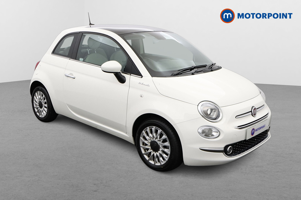 Fiat 500 Dolcevita Manual Petrol-Electric Hybrid Hatchback - Stock Number (1513259) - Drivers side front corner