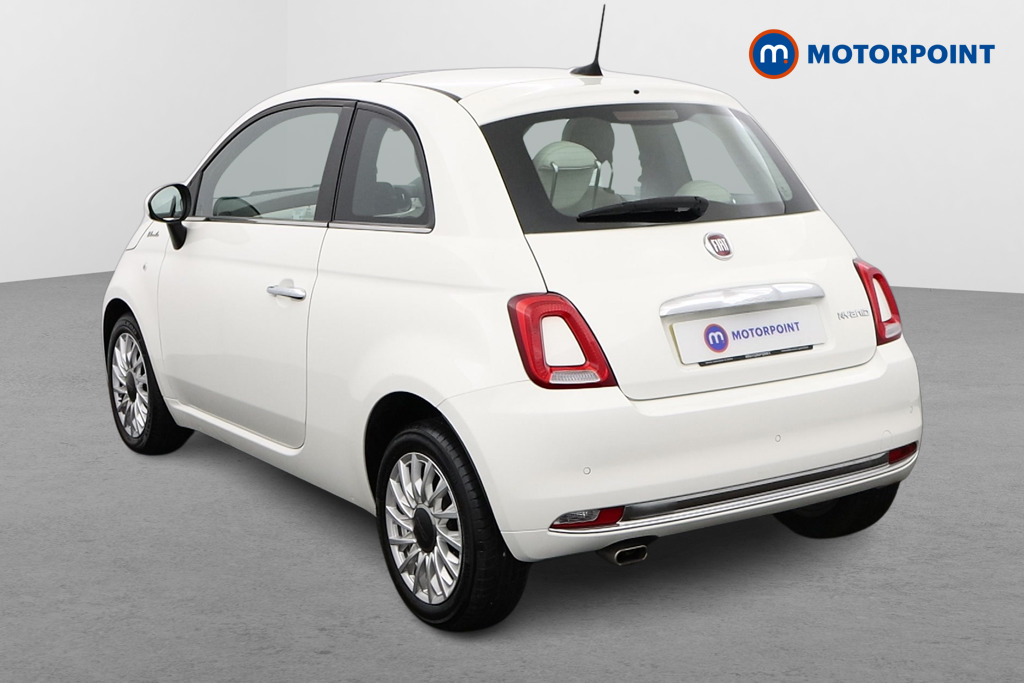 Fiat 500 Dolcevita Manual Petrol-Electric Hybrid Hatchback - Stock Number (1513259) - Passenger side rear corner