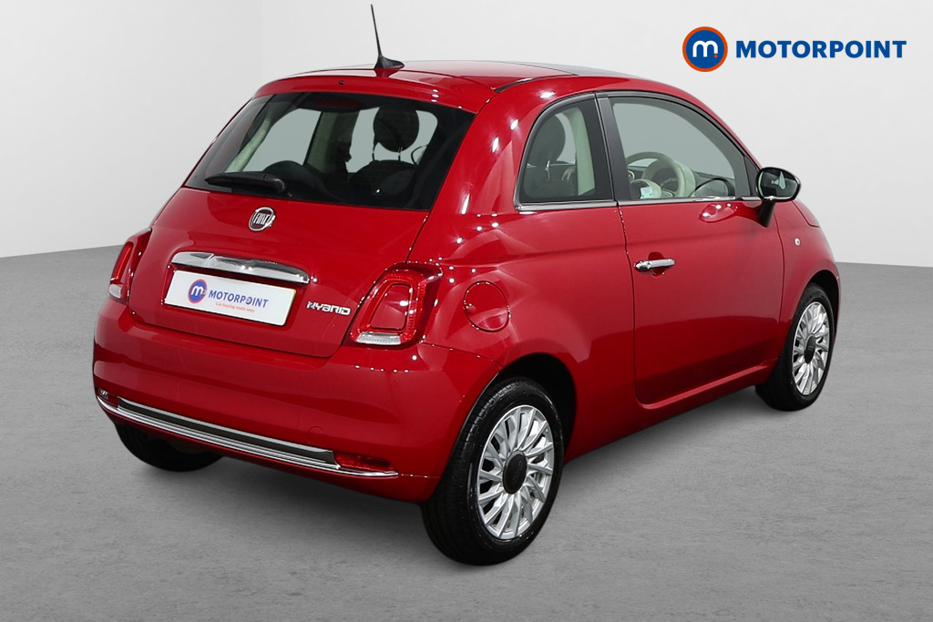 Fiat 500 1.0 Mild Hybrid 3Dr Manual Petrol-Electric Hybrid Hatchback - Stock Number (1513670) - Drivers side rear corner