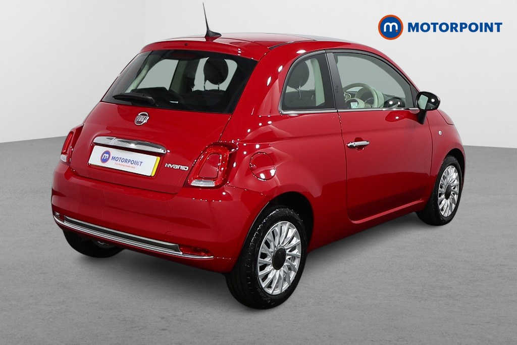 Fiat 500 1.0 Mild Hybrid 3Dr Manual Petrol-Electric Hybrid Hatchback - Stock Number (1513672) - Drivers side rear corner