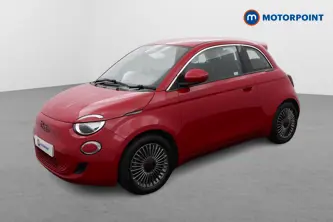 Fiat 500 RED Automatic Electric Hatchback - Stock Number (1517734) - Passenger side front corner