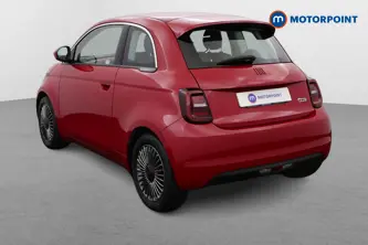 Fiat 500 RED Automatic Electric Hatchback - Stock Number (1517734) - Passenger side rear corner