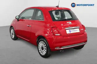 Fiat 500 Dolcevita Manual Petrol-Electric Hybrid Hatchback - Stock Number (1517888) - Passenger side rear corner