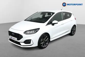 Ford Fiesta St-Line Edition Manual Petrol-Electric Hybrid Hatchback - Stock Number (1518578) - Passenger side front corner