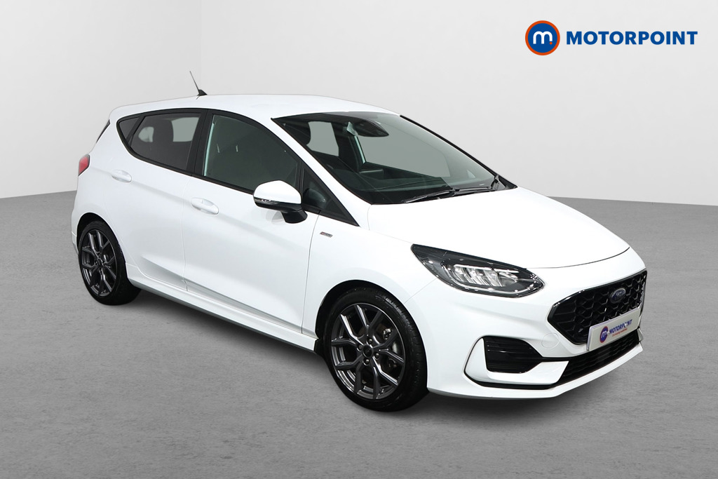 Ford Fiesta St-Line Edition Manual Petrol-Electric Hybrid Hatchback - Stock Number (1518578) - Drivers side front corner