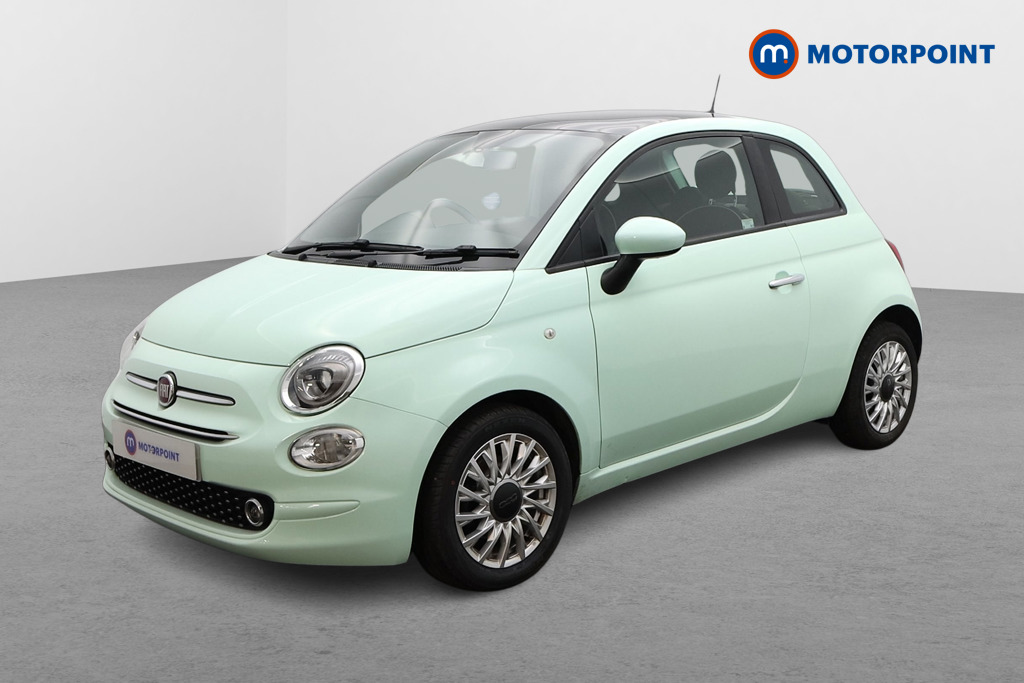 Fiat 500 Lounge Manual Petrol-Electric Hybrid Hatchback - Stock Number (1513091) - Passenger side front corner