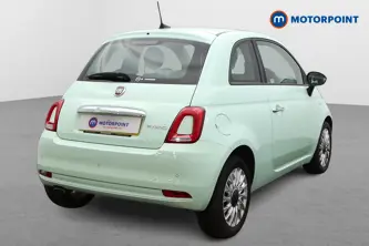 Fiat 500 Lounge Manual Petrol-Electric Hybrid Hatchback - Stock Number (1513091) - Drivers side rear corner