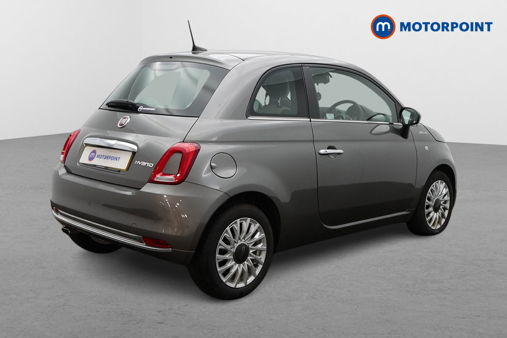 Fiat 500 Dolcevita Manual Petrol-Electric Hybrid Hatchback - Stock Number (1513245) - Drivers side rear corner