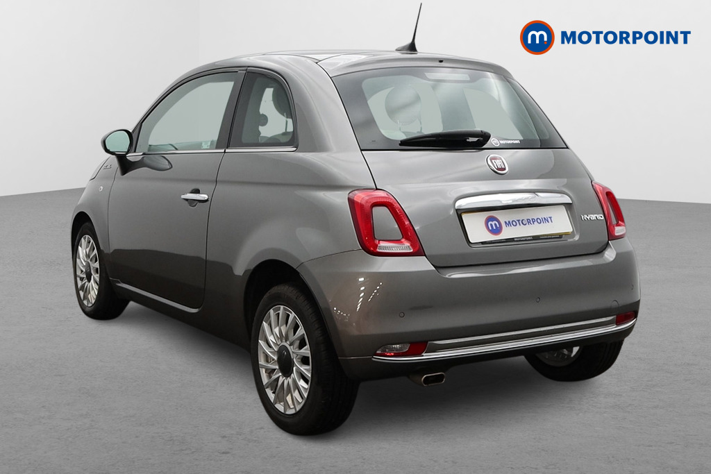 Fiat 500 Dolcevita Manual Petrol-Electric Hybrid Hatchback - Stock Number (1513245) - Passenger side rear corner