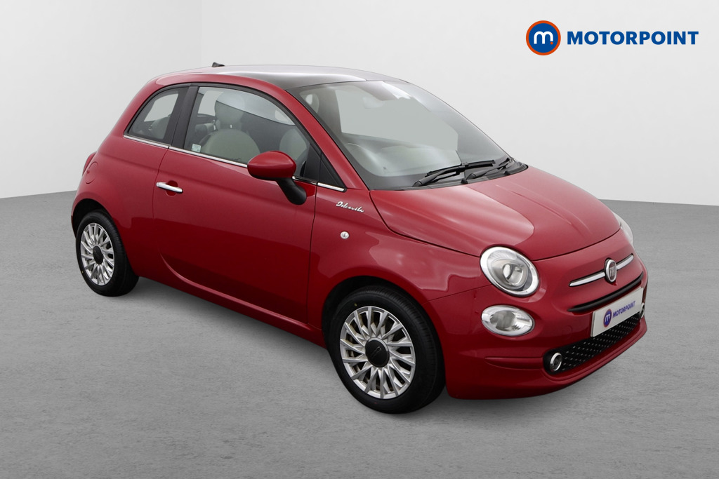 Fiat 500 Dolcevita Manual Petrol-Electric Hybrid Hatchback - Stock Number (1513323) - Drivers side front corner